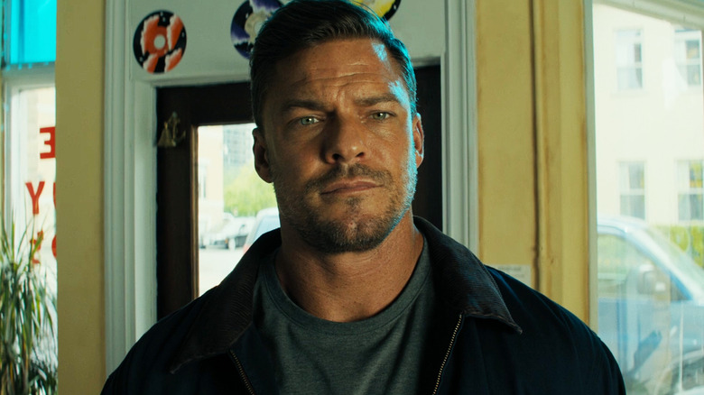 Jacques Richar, who plays Alan Richson, was seen in a close shot in the Reacher movie