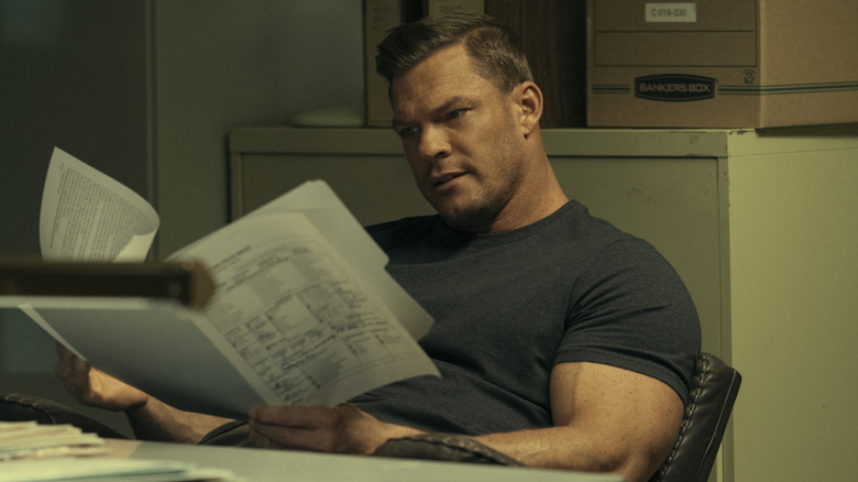 Jack Riccher reads a file