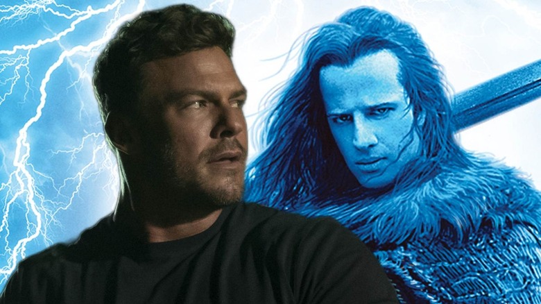Alan Ritchson and Highlander