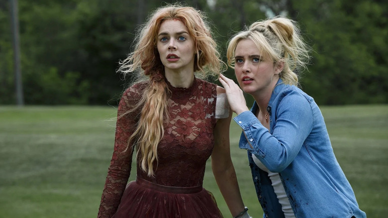 Grace and Faith plotting their game in Ready or Not 2: Here I Come