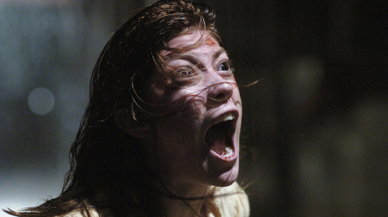 Emily screaming in The Exorcism of Emily Rose