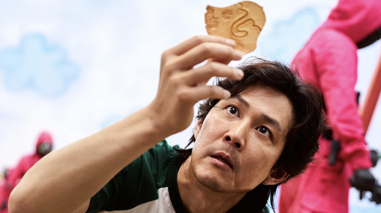 Lee Jung-jae as Seong Gi-hun in Squid Game