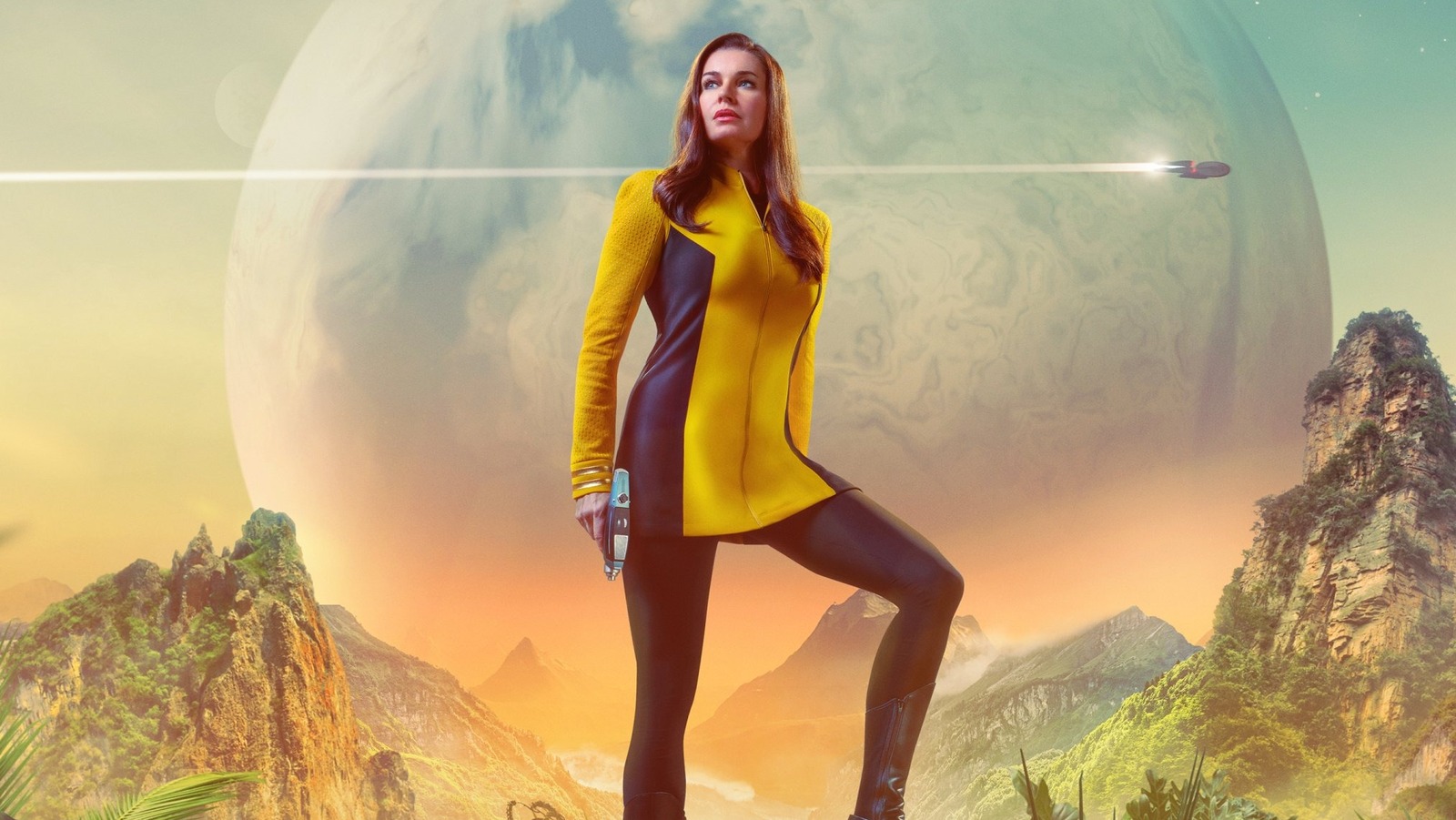 Rebecca Romijn A Insisté Pour Porter Une Robe Starfleet Sur Star Trek Strange New Worlds Avresco