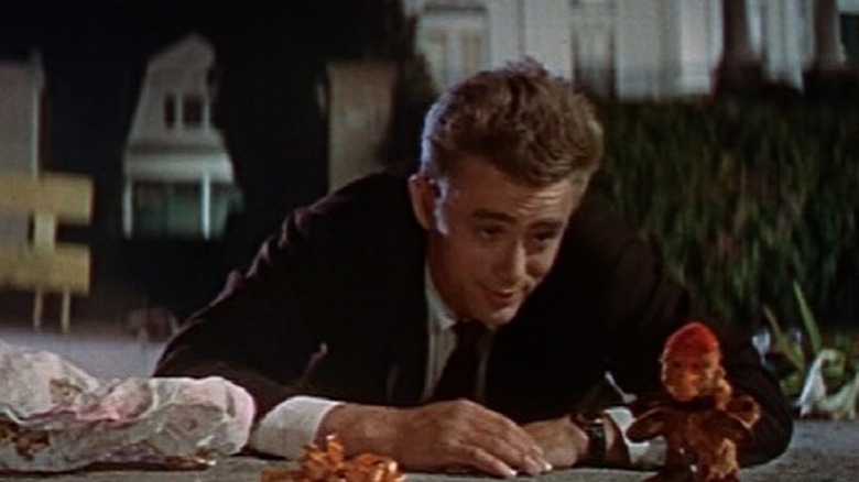 James Dean in Rebel Without a Cause