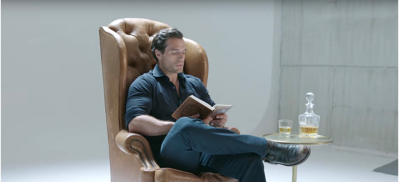 henry cavill reads the witcher