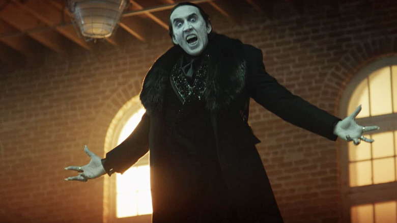 Nicolas Cage as Dracula in Renfield