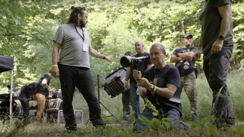 The Strangers: Chapter 1 Renny Harlin on set