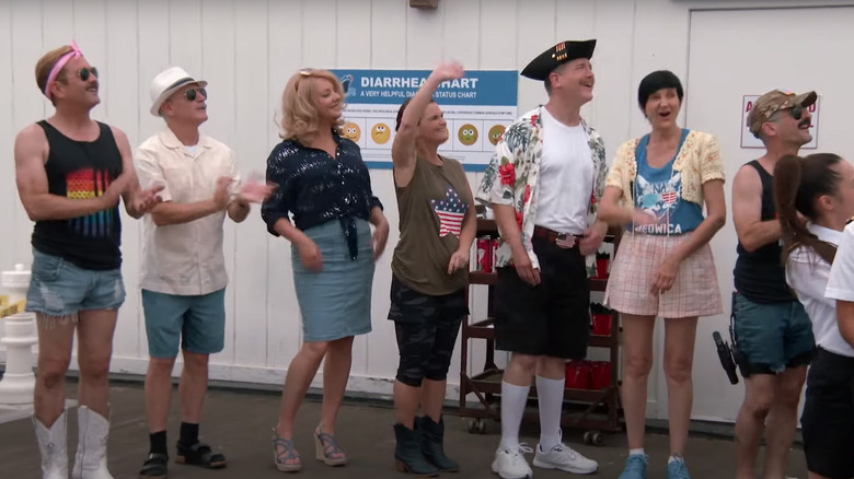 Still from Reno 911: The Hunt for QAnon