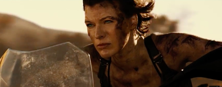 Resident Evil: The Final Chapter: Attack against the survivors (HD CLIP) 