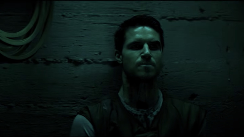 Robbie Amell as Chris Redfield in Resident Evil: Welcome to Raccoon City