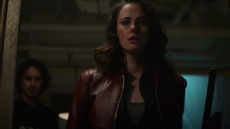 Kaya Scodelario as Claire Redfield in Resident Evil: Welcome to Raccoon City