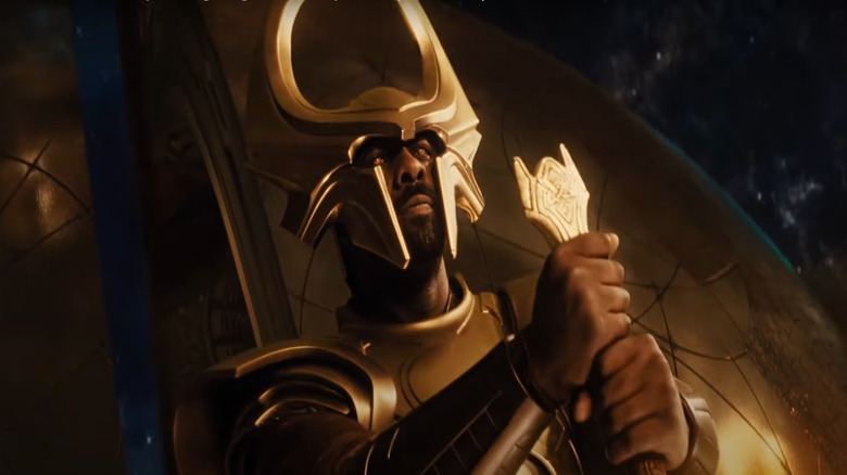 Heimdall guarding the Bifrost