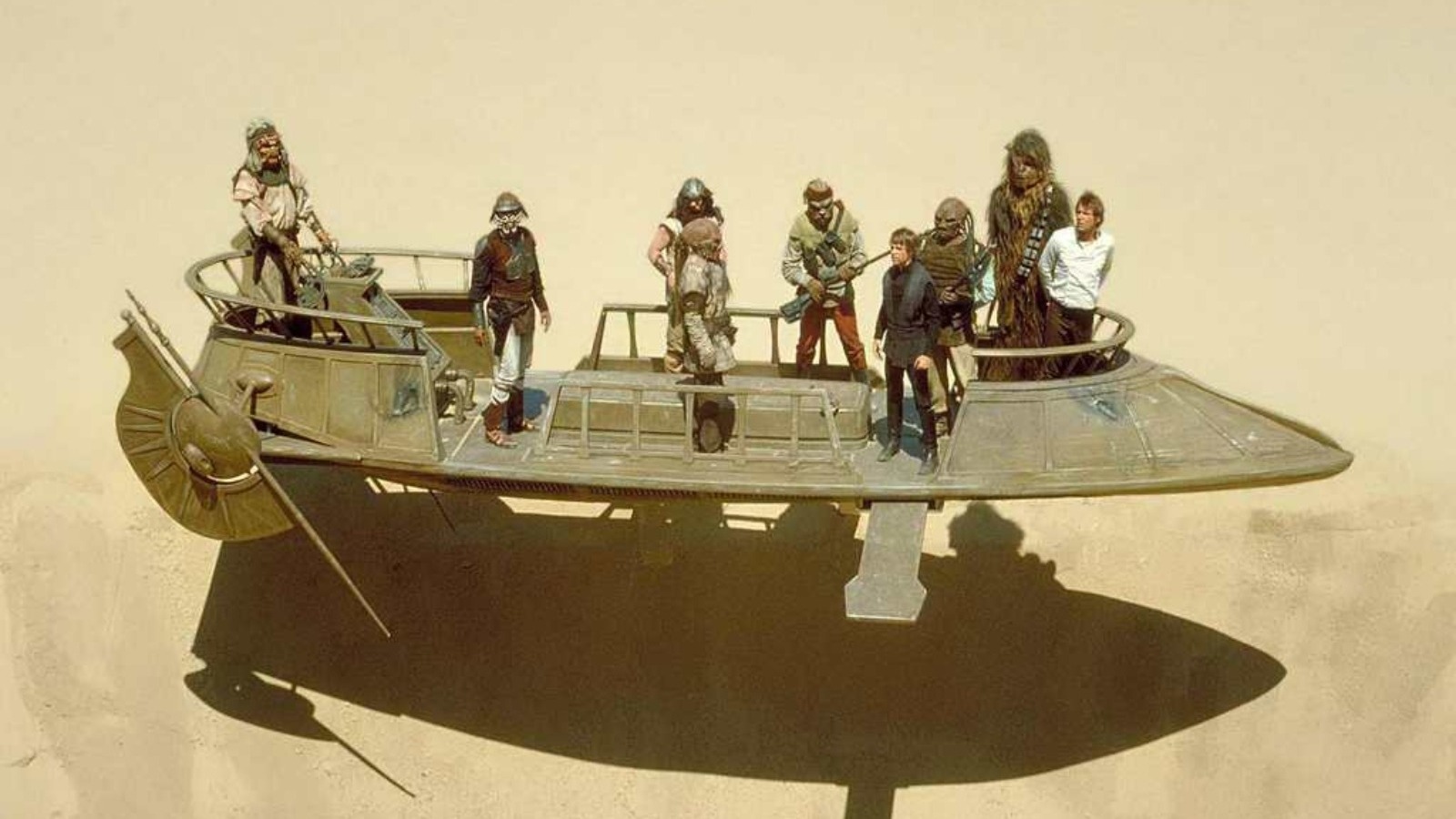 Return of the Jedi crew shared Anakin's attitude towards the movie's fake sand