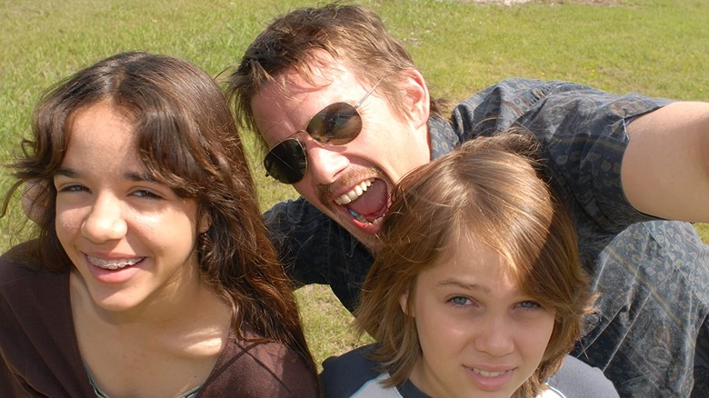 Lorelei Linklater, Ethan Hawke, and Ellar Coltrane in Boyhood