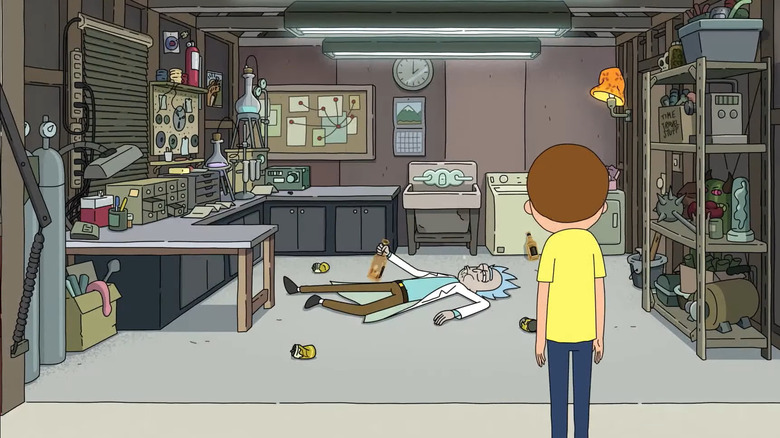 Rick and Morty, Morty and drunk Rick