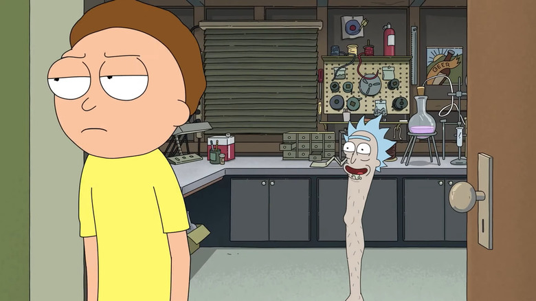 Rick and Morty, Morty and Leg Rick
