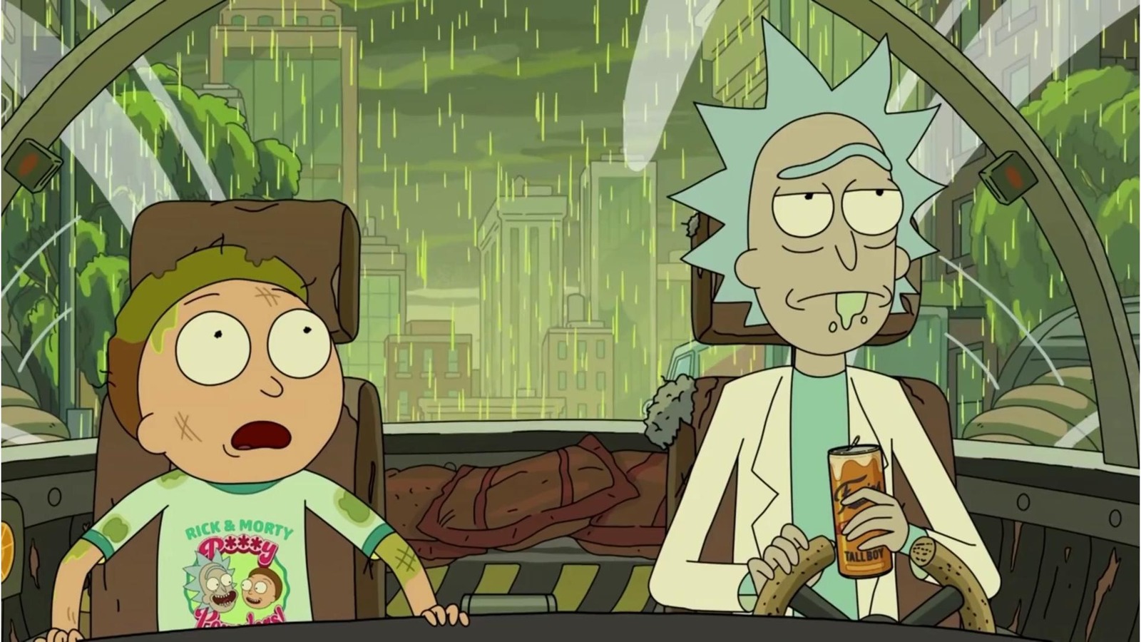 Rick and Mortys Gotron Jerrysis Rickvangelion Goodfellas  Anime   Variety