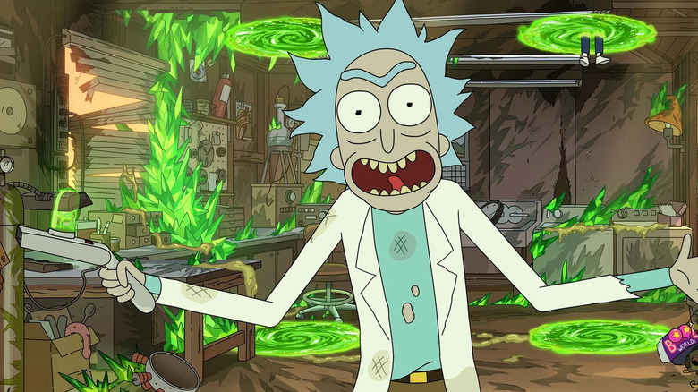 Rick Sanchez on Rick and Morty