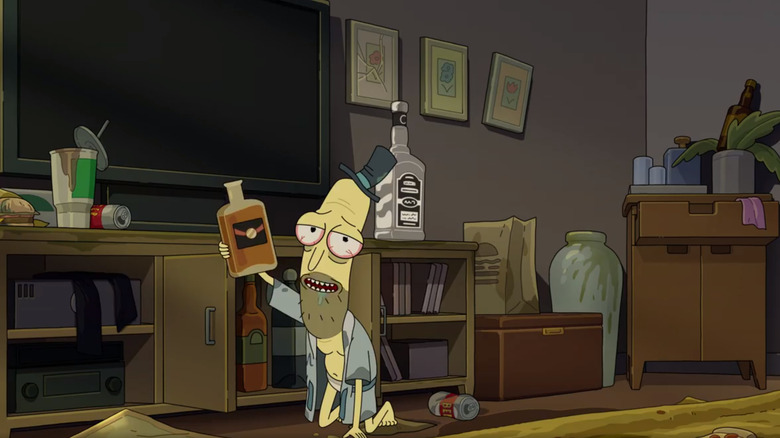 Rick and Morty, S7E1 Cold Open: Mr. Poopybutthole Overstays His Welcome