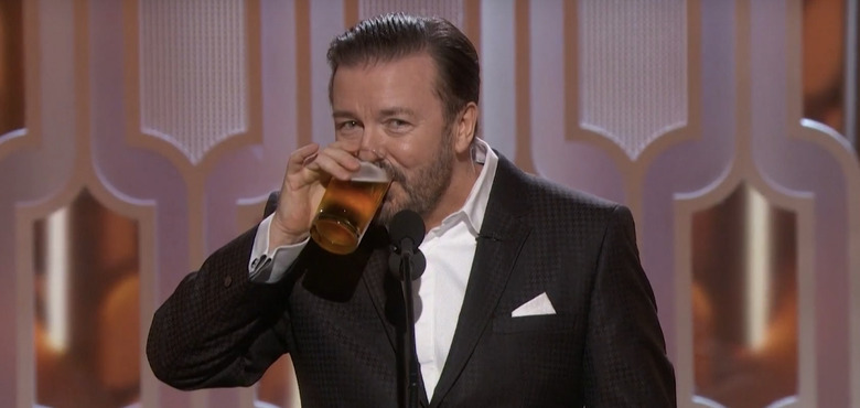 Ricky Gervais Golden Globes 2016