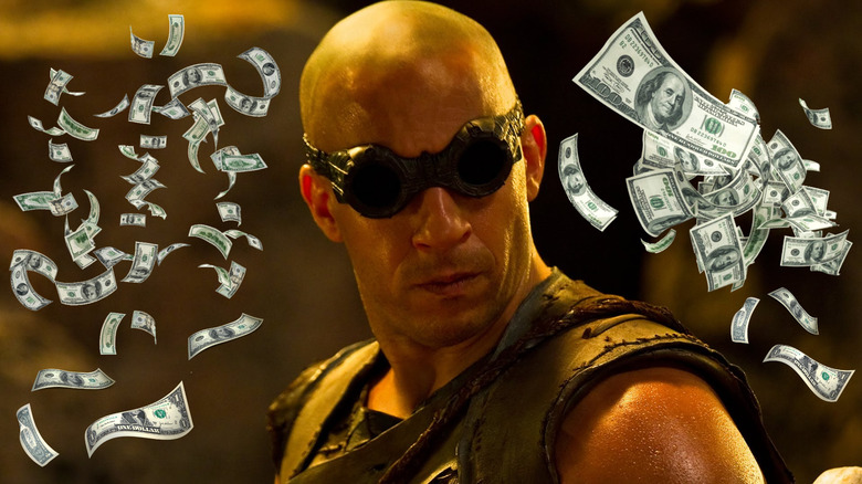 Riddick movie 2013 money 