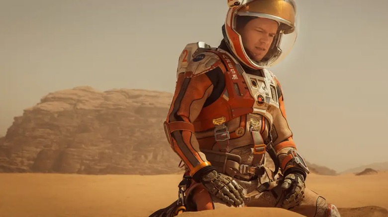 Matt Damon in The Martian