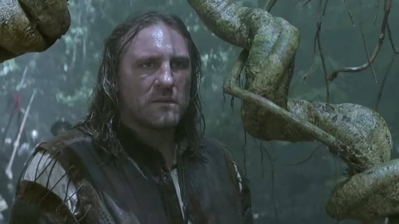 Christopher Columbus and his men trudging through a jungle in 1492: Conquest of Paradise