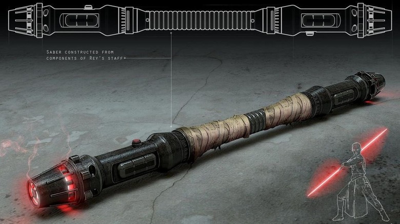 Dark Rey Double Blade Saber