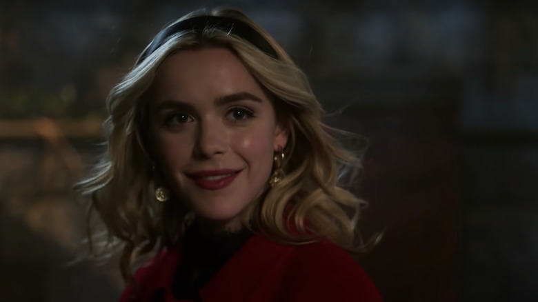 Kiernan Shipka as Sabrina on Riverdale