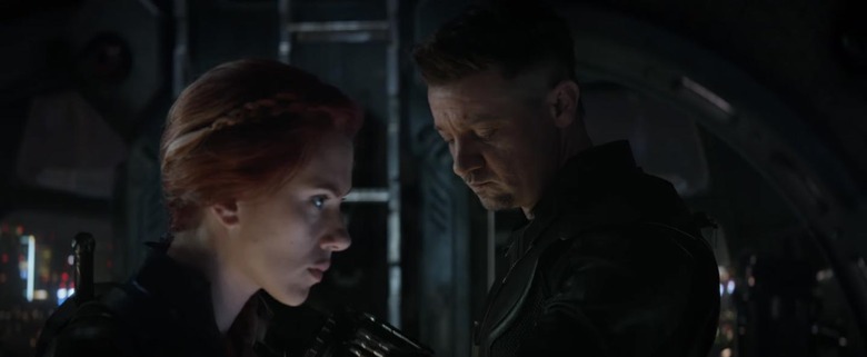 Avengers Endgame - Hawkeye and Black Widow