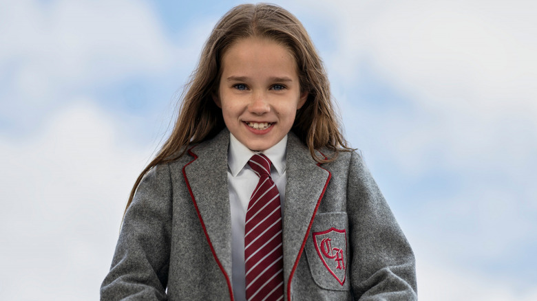 Alisha Weir as Matilda in Matilda the Musical