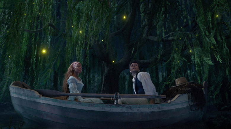 Halle Bailey and Jonah Hauer-King in The Little Mermaid