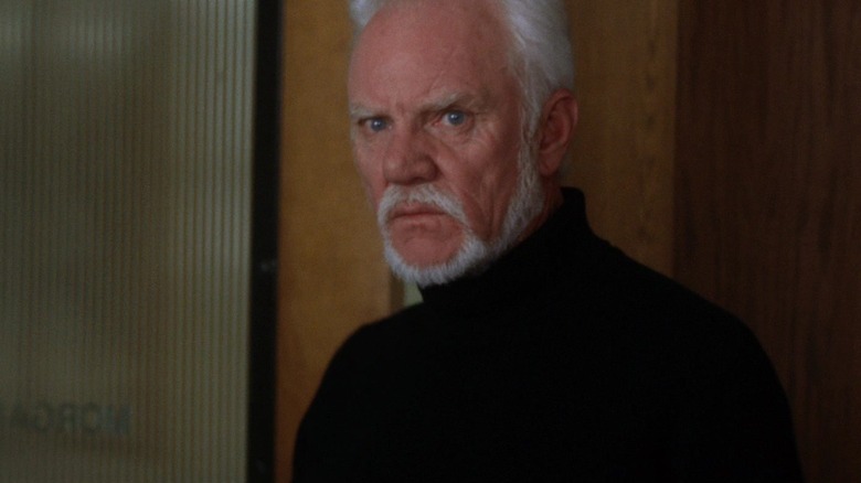 Dr. Loomis looking suspicious in the 2007 version of Halloween