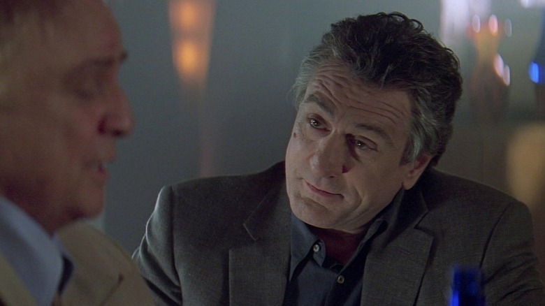 Nick Wells looking skeptically at Max in The Score