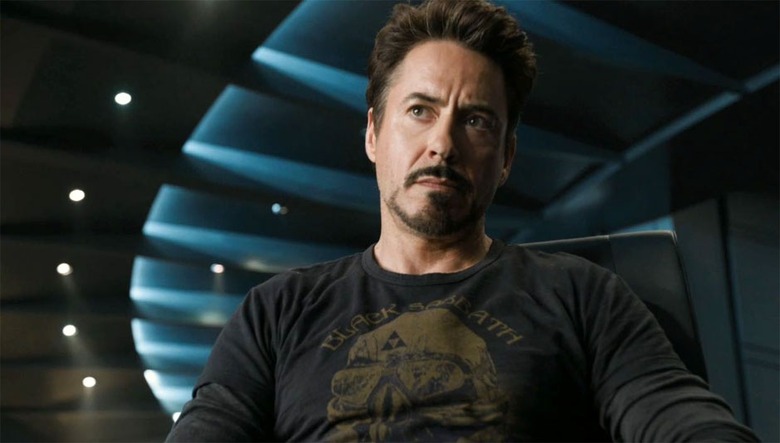 Robert Downey Jr in The Avengers