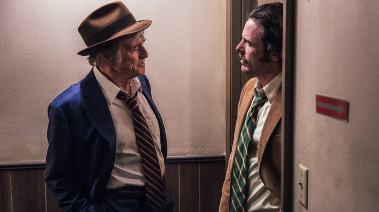 Robert Redford, Casey Affleck in The Old Man and the Gun