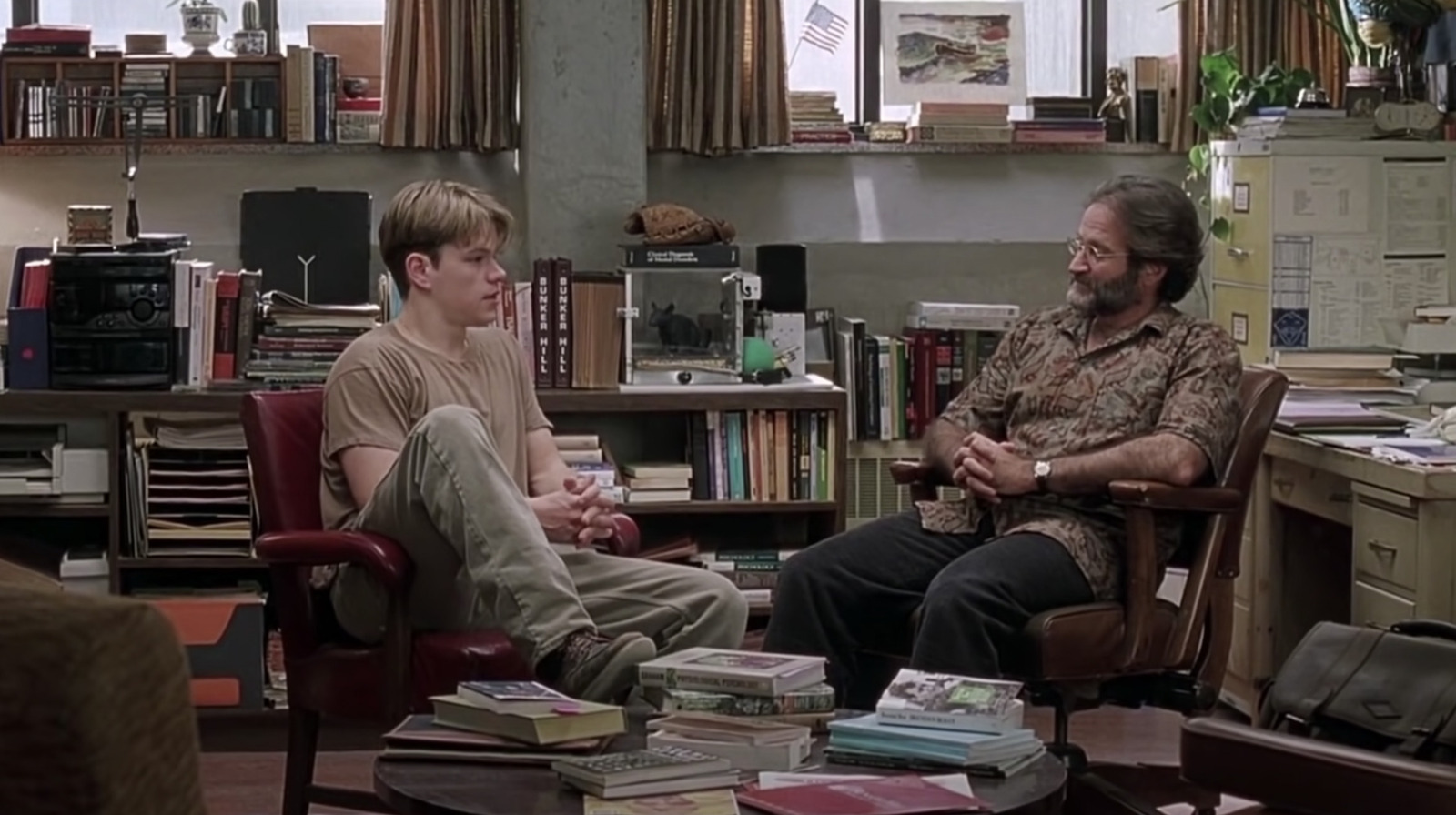Robin Williams Had Matt Damon In Tears On The First Day Of Filming Good Will Hunting Robin Williams Had Matt Damon In Tears On The First Day Of Filming Good Will Hunting