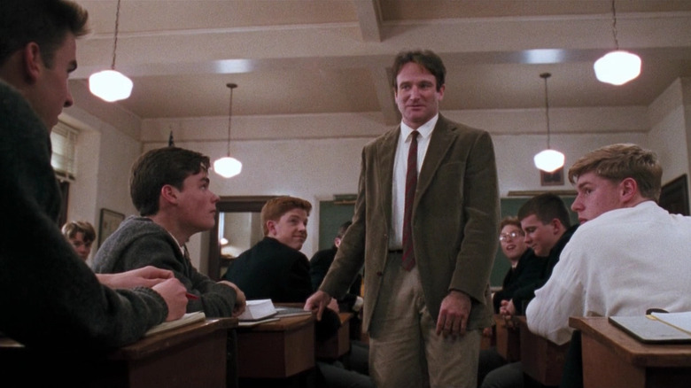 Robin Williams in classroom