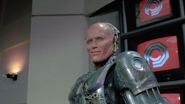 The final scene in RoboCop