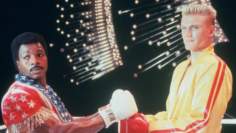 Creed vs Drago in Rocky IV