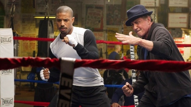 Rocky teaching Creed