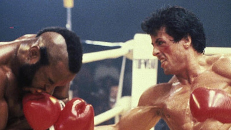 Rocky fighting Clubber Lang