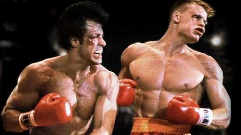 Rocky fighting Ivan Drago