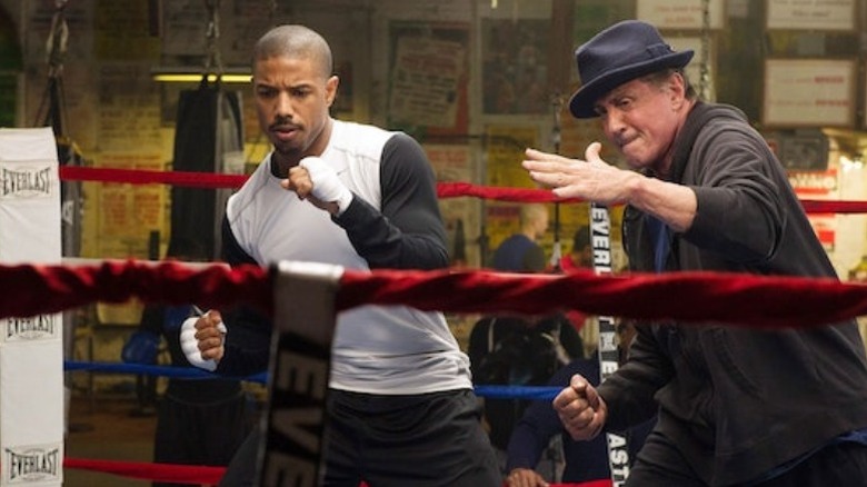 Rocky teaching Creed