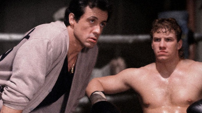 Rocky with Tommy Gunn