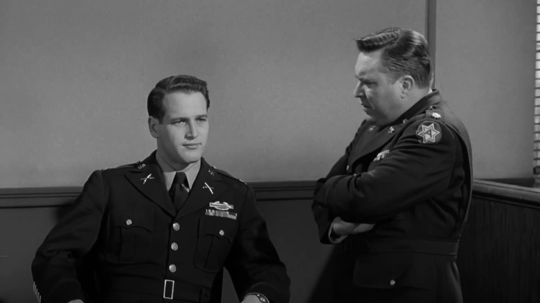 Captain Edward W. Hall Jr. being cross-examined in The Rack