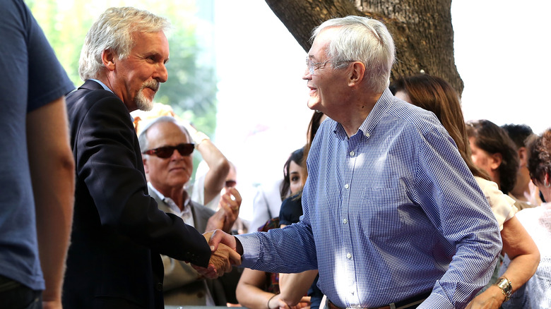 James Cameron and Roger Corman