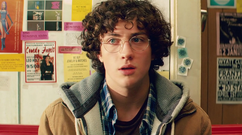 Dave Lizewski looking surprised in Kick-Ass