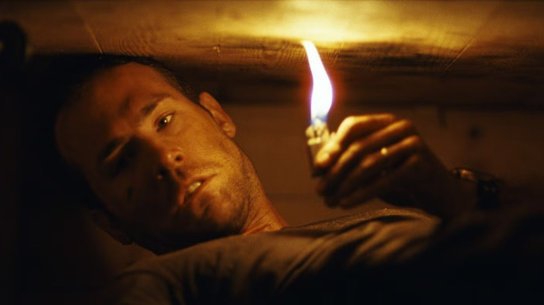 Paul Conroy trapped in a coffin in Buried