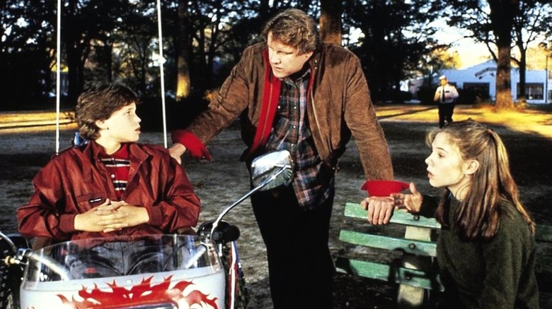 Uncle Red speaks with Marty and Jane in Silver Bullet